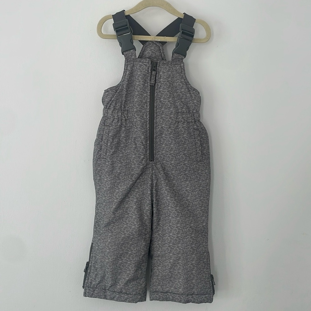 Baby GAP snow overalls 18-24 months adjustable clips and elastic ankle with zip